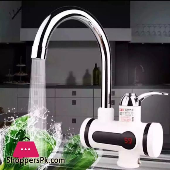 Hot Water Tap - Geyser - Electric Geyser - Instant Heating Electric Water Heater Faucet - Instant Electric Water Heater Tap