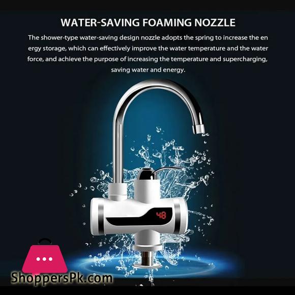 Hot Water Tap - Geyser - Electric Geyser - Instant Heating Electric Water Heater Faucet - Instant Electric Water Heater Tap