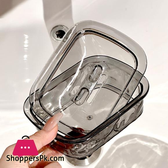 Plastic Rabbit Decor Soap Dish Draining Water