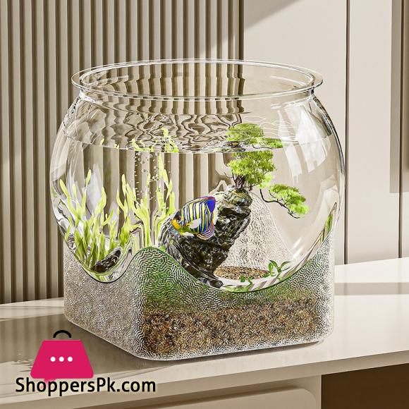 Plastic Wear-resistant Aquarium Drop-resistant Desktop Fish Bowl Goldfish Tank