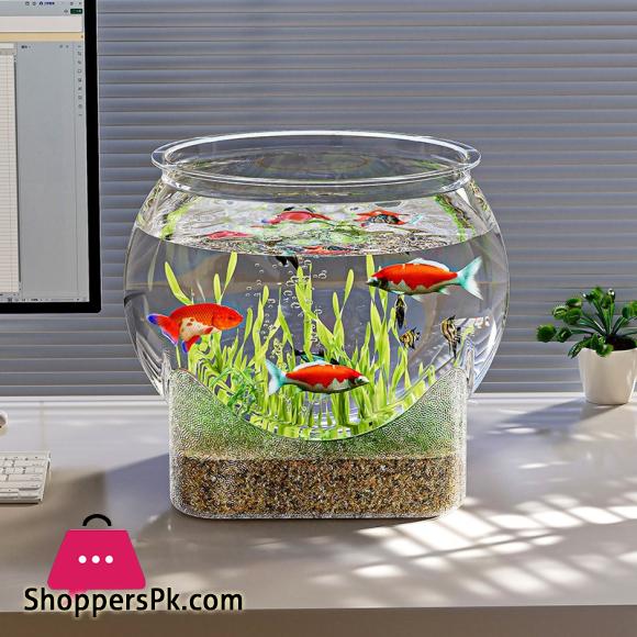 Plastic Wear-resistant Aquarium Drop-resistant Desktop Fish Bowl Goldfish Tank