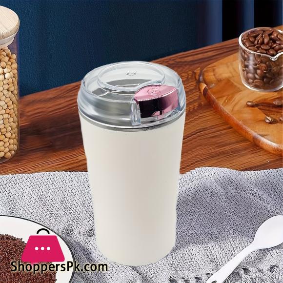 Powerful Electric Coffee Bean Herb Grinder Electric Food Processor Spice Mills Espresso Grinder One Touch Push-Button Control