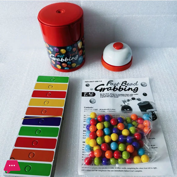 Bingo Game 2025 Match Color Line – Fast and Fun Bead Grab for Two Players with Exciting Bells