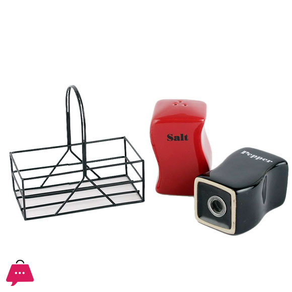 Ceramic 2 Pcs Salt and Pepper Shaker