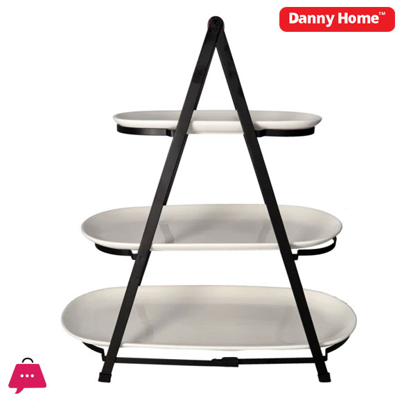 Danny Home 3 Tier Serving Stand & Platter Set