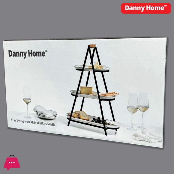 Danny Home 3 Tier Serving Stand & Platter Set