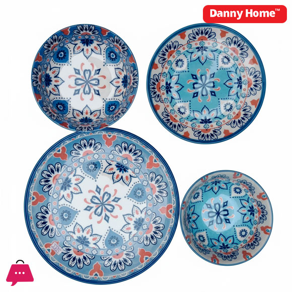 Danny Home Bohemian Design Dinner Set 24pcs