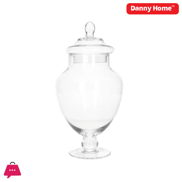 Danny Home Glass Cookie Jar 15.8cm