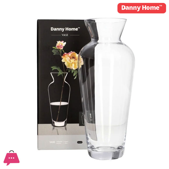 Danny Home Glass Plant Vase 20.2cm