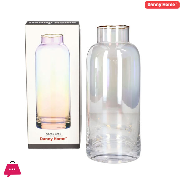 Danny Home Glass Plant Vase 24cm