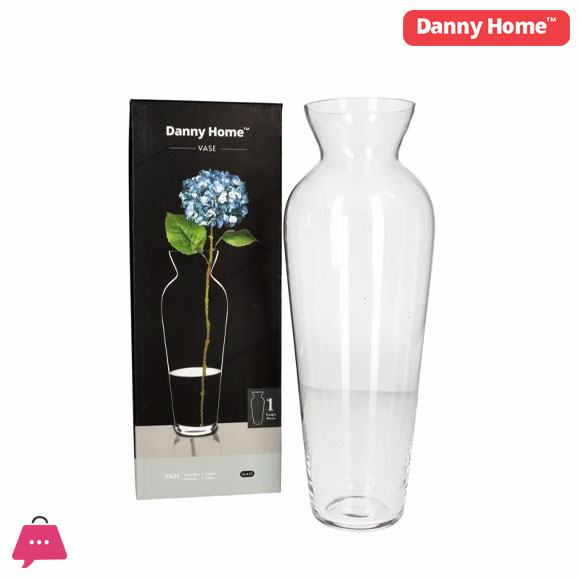 Danny Home Glass Plant Vase - 30cm