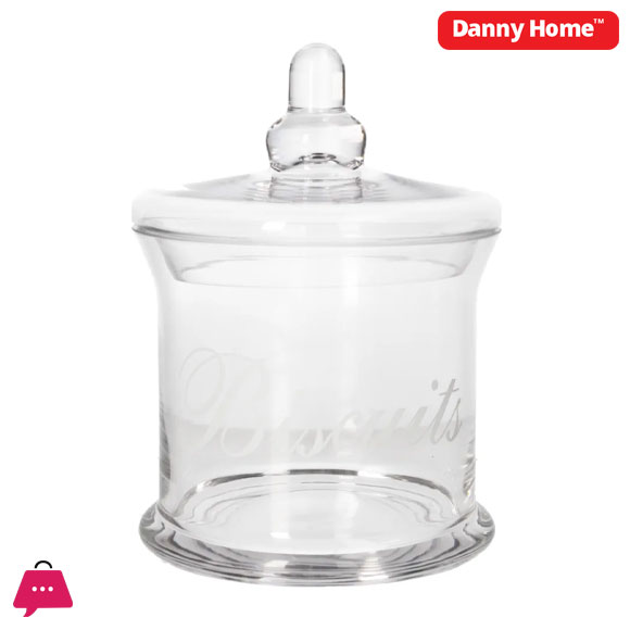 Danny Home Glass Sweets Jar 19cm