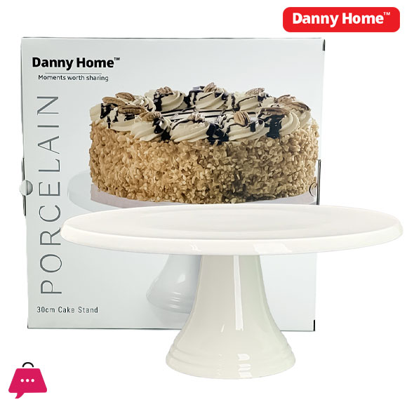 Danny Home Porcelain Cake Stand -12inch (30 cm)