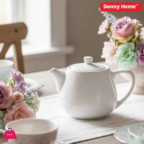 Danny Home Porcelain Tea Pot 700ml