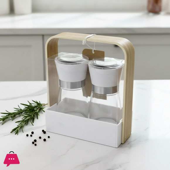 Danny Home Salt & Pepper Grinder Rack Holder