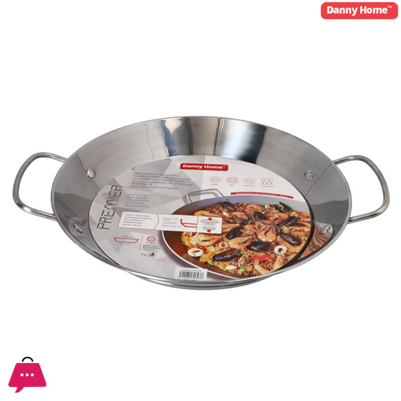 Danny Home Stainless Steel Seafood Pan 43cm