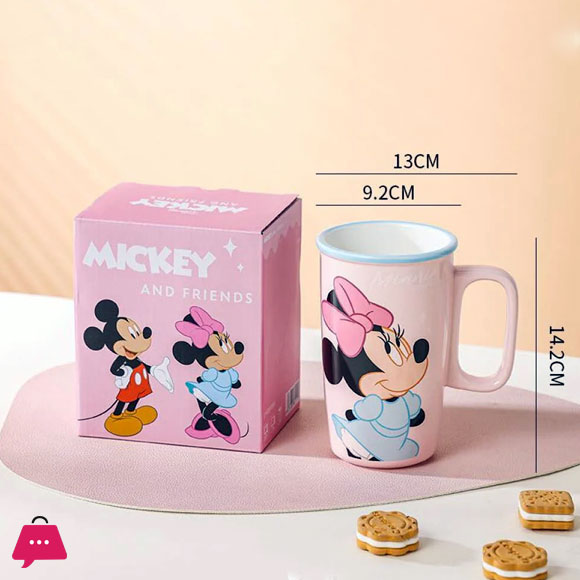 Disney Cartoon Mickey Mouse & Donald Duck Mug with Good Looks To Give Friends Birthday Gifts