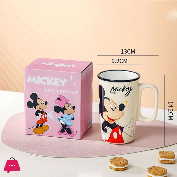 Disney Cartoon Mickey Mouse & Donald Duck Mug with Good Looks To Give Friends Birthday Gifts