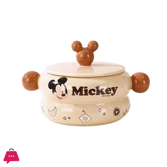 Disney Mickey Minnie Series Ceramic Tableware Cartoon Donald Duck Daisy New Home Bowl