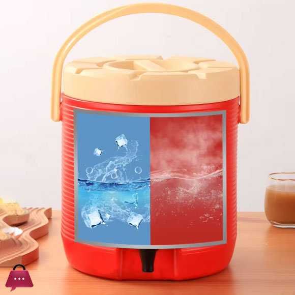 Portable Large Capacity Thermal Insulation Inner Stainless Steel Cooler 9 & 11 Liter