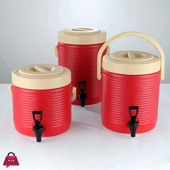 Portable Large Capacity Thermal Insulation Inner Stainless Steel Cooler 9 & 11 Liter