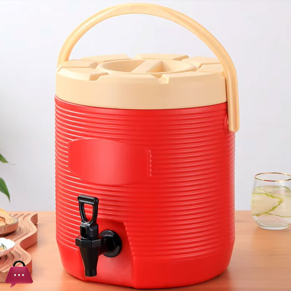 Portable Large Capacity Thermal Insulation Inner Stainless Steel Cooler 9 & 11 Liter