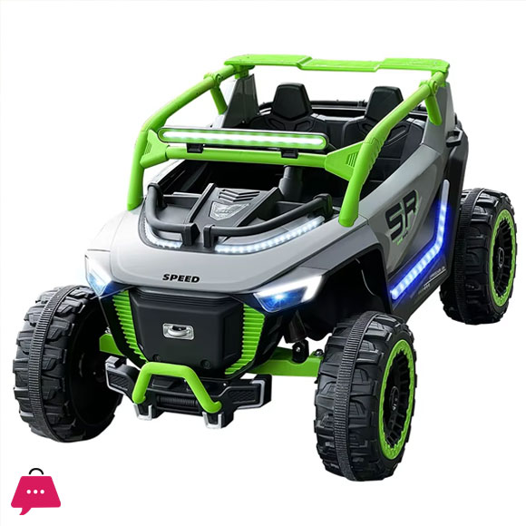 12V Electric Ride-On Toy Car for Kids 2-10 Years