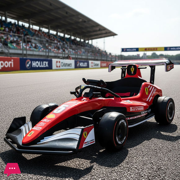 24V Childrens Formula F1 Ride on Car Electric Remote Control Four-Wheel Go-Kart Drifting Car