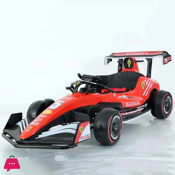 24V Childrens Formula F1 Ride on Car Electric Remote Control Four-Wheel Go-Kart Drifting Car