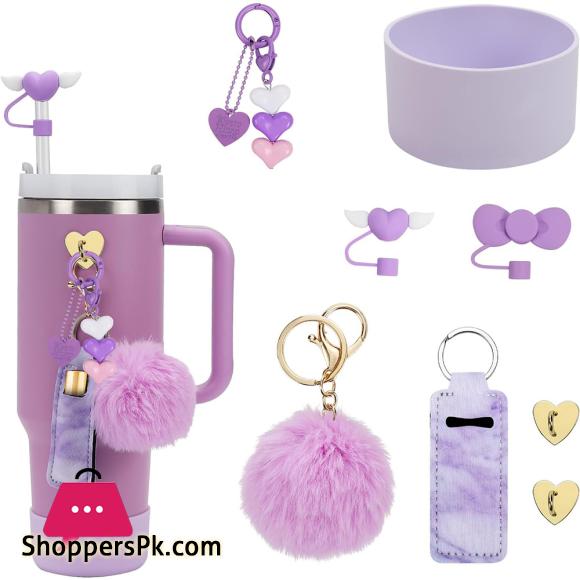 7PCS Tumbler Decoration Accessories Set - Cute & Aesthetic Drinkware Charms