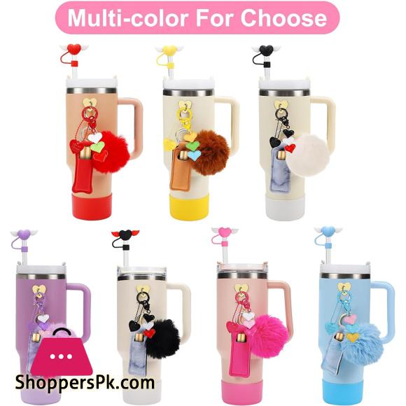7PCS Tumbler Decoration Accessories Set - Cute & Aesthetic Drinkware Charms