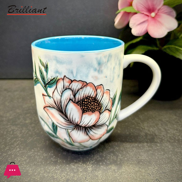 Brilliant Porcelain Coffee Mug 400ml