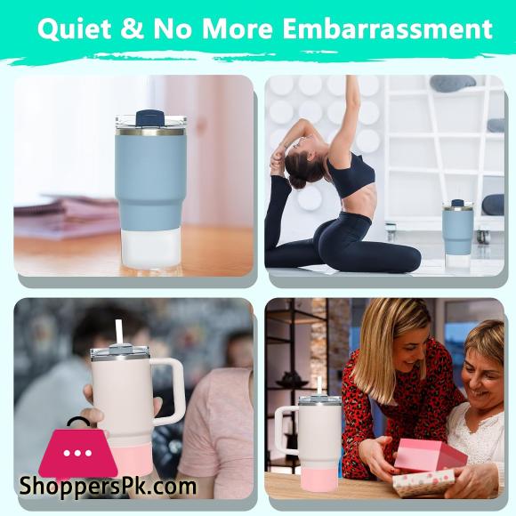 Silicone Tumbler Boot Matt Silicone Boot Liner for Tumbler Quencher 1 pc