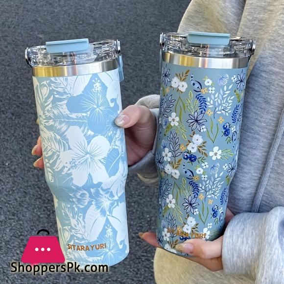 Sitarayuri Stainless Steel Thermo Bottle Keep Cold and Hot Thermal Water Bottle Tumbler 900ML