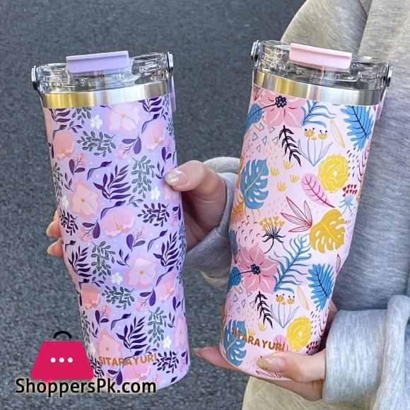 Sitarayuri Stainless Steel Thermo Bottle Keep Cold and Hot Thermal Water Bottle Tumbler 900ML