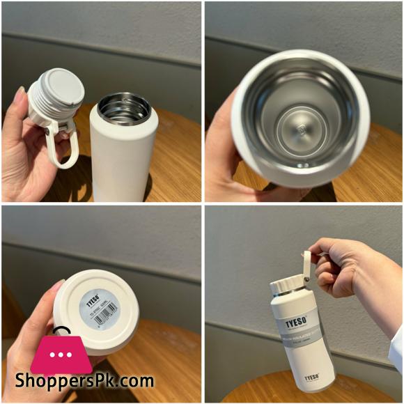 TYESO Vacuum Insulated Bottle Sports 304 Stainless Steel Hot and Cold Water Bottle