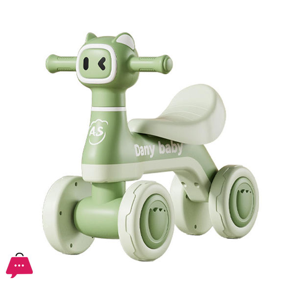 Baby Car Ride-On with 4 Wheels 1 To 3 Years