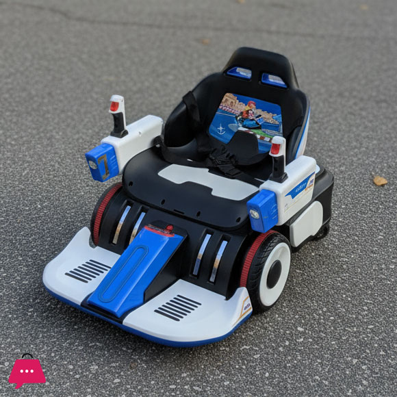 Childrens Electric Mecha Cart Bubble Kart Remote Control Toy Drift Car