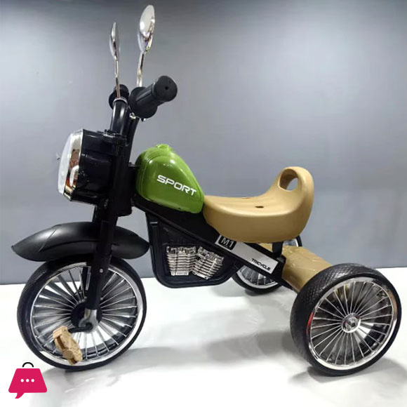 Childrens Tricycle with Front LED Lights BD254