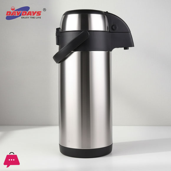 DAYDAYS Stainless Steel Air Pump Vacuum Pot High Quality Thermos