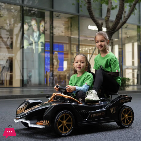 F1 Ride on Electric Car Treasure Electric Car 1-7 Years Baby Ride