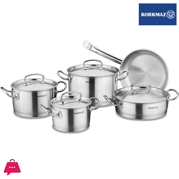 Korkmaz Proline Cookware Setsatin 9Pc - A1150