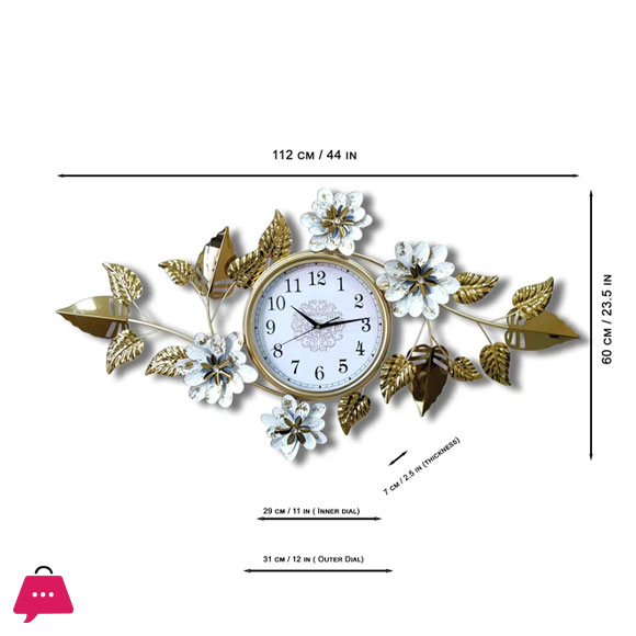 Premium Quality Imported Metal Big Wall Clock
