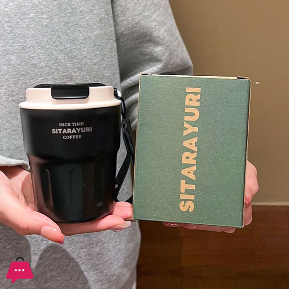 SITARAYURI Coffee Travel Mug SippyTales - 360ml