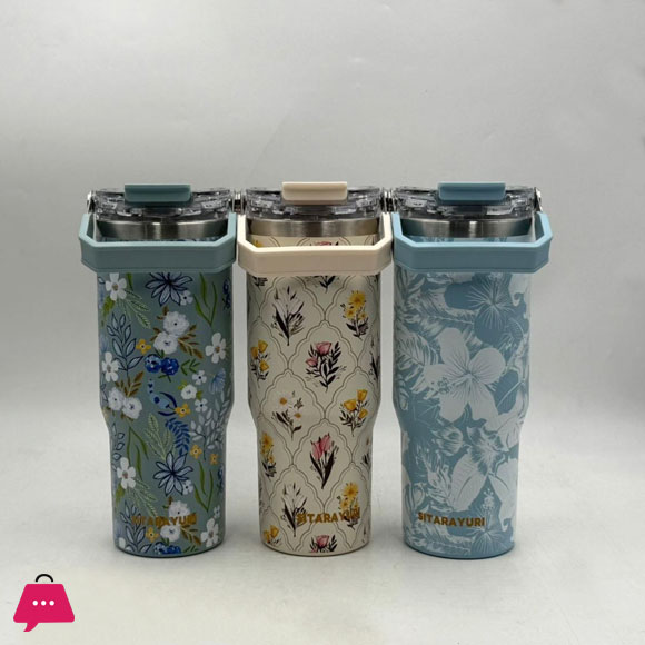 Sitarayuri Stainless Steel Thermo Bottle Keep Cold and Hot Thermal Water Bottle Tumbler 900ML