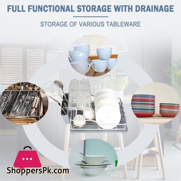 Aluminum Rustproof Dish Rack