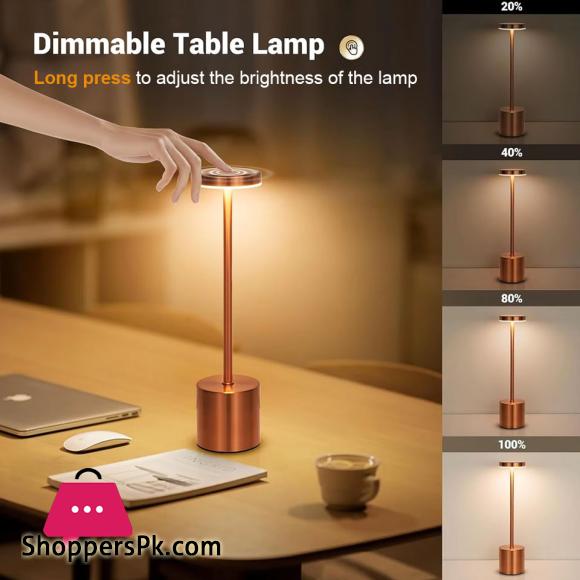 Classic Metal Touch Sensor LED Table Lamp