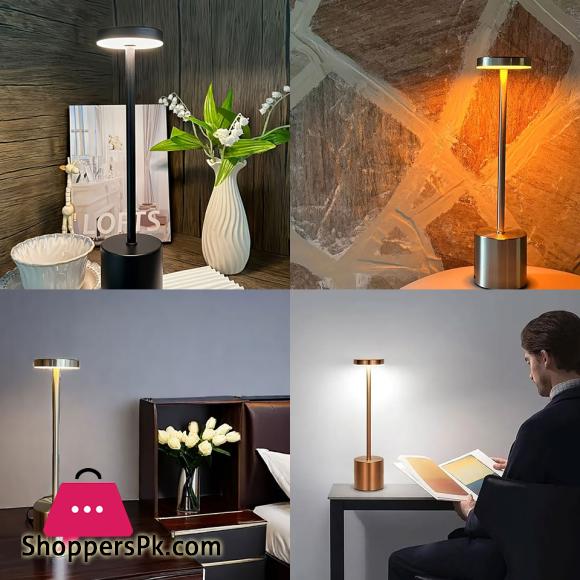 Classic Metal Touch Sensor LED Table Lamp