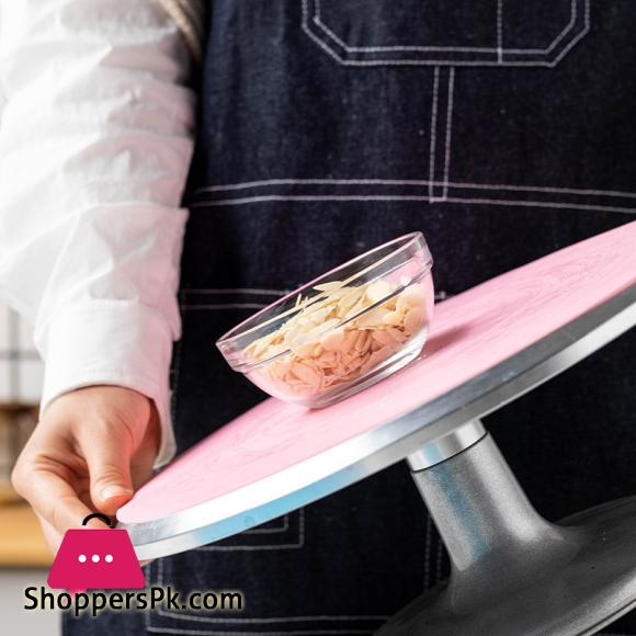 Round Silicone Baking Mat Non-slip Pastry Turntable Nonstick Dough Kneading Pad