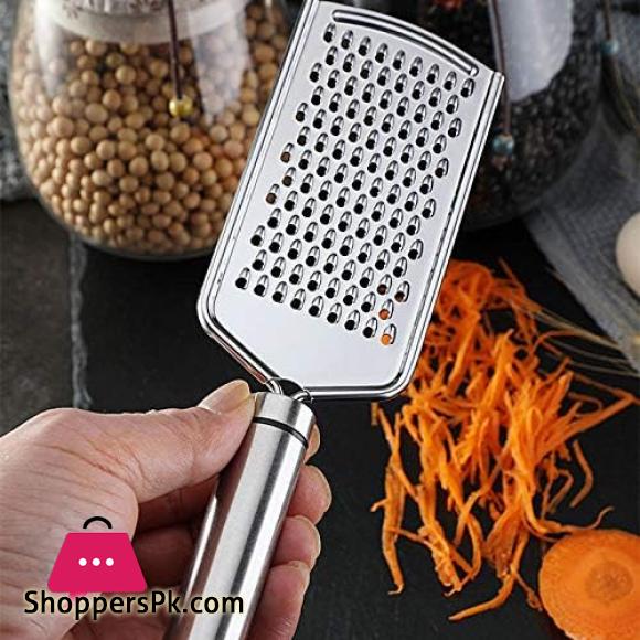 Stainless Steel Cheese Garlic Grater Peeler